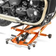 Hydraulisk lift egnet for Chopper/Custombike Classic ConStands Mid-lift XL oransje CB14795