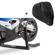 Montageständer Set für BMW F 800 R / 750 GS Center Pro und Abdeckplane ConStands S-F1_1