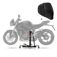 ConStands Zentralständer für Kawasaki ER-6f 06-11 Power Evo + Abdeckplane_1