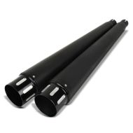 Eksoslyddemper TP1 egnet for Harley Davidson Electra Glide Classic 95-12 svart Craftride