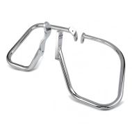 Sadelveske beskyttelsesstang egnet for Harley Davidson Heritage Softail Classic 00-17 krom Craftride