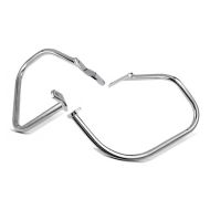 Sadelbag beskyttelsesstang som passer til Harley Davidson Softail 00-17 krom Craftride