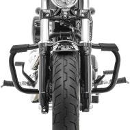 Crash bar egnet for Harley Davidson Sportster 883 Iron (XL 883 N) 09-20 Craftride Moustache svart