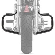 Crash bar egnet for Harley Davidson Softail 2000-2017 Craftride Moustache svart