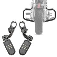 Crash bar med fotstøtter 32mm sett egnet for choppers / custom sykler 00-17 Craftride FM8 Moustache svart