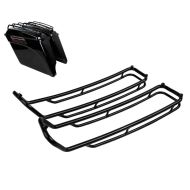 Sidekasse toppskinne som passer for Harley Davidson Touring 93-13 svart Craftride