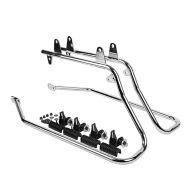 Sideveskeholder egnet for Harley Davidson Softail modeller 1986-2017 krom Craftride