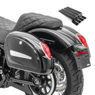 Sideveske sett passende for Honda Shadow VT 750 / 600 / 125 C Craftride Michigan 18Ltr