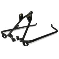 Sadelveskeholdersett som passer for Harley Davidson Touring-modeller 09-13 svart Craftride
