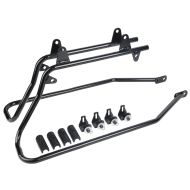 Sideveskeholder egnet for Harley Davidson Softail modeller 1986-2017 svart Craftride