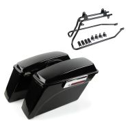 Sidevesker som passer til Harley Davidson Softail Blackline 11-13 Craftride inkl. svart bagasjeholder