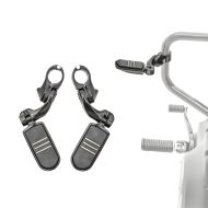Craft bar fotstøtter Craftride egnet for chopper / tilpasset sykkel CF11 svart CB50504