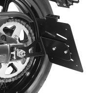 Nummerskiltholder på siden M passer til Kawasaki Vulcan S / Café 15-24 svart Craftride