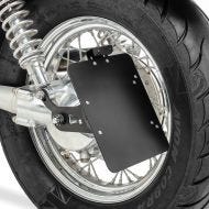 Sideskiltholder som passer til Yamaha XV 535/ 1100 Virago Craftride svart