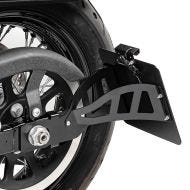 Sideskiltholder som passer til Yamaha XVS 650-1100 Drag Star 96-07 Craftride svart