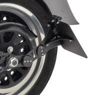 Sideskiltholder som passer til Harley Davidson Softail 08-17 sort