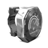 Styretermometer egnet for chopper / custom sykkel Craftride med styreholder LK2 krom CB22109