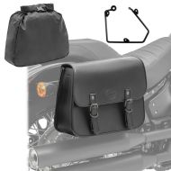 Salveske med holder egnet for choppers / custom sykler 16-20 høyre Laredo 20l Craftride