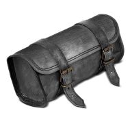 Werkzeugrolle Leder für Harley Davidson Dyna Wide Glide Craftride LR3 schwarz_1