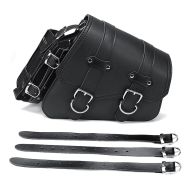Salveske egnet for chopper / tilpasset sykkel standard sideveske høyre SB5 Craftride svart CB30673
