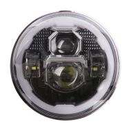 Frontlykt egnet for Harley Davidson Craftride M91 LED-hovedlys 7" tommer