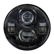 LED hovedlykt 5,75 tommer egnet for Harley Davidson hovedlykt Craftride NL17 sort