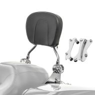Sissy bar Vario egnet for Harley Davidson Road King 14-23 med dockingsett krom Craftride