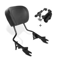 Sissy bar egnet for Harley Davidson Street Glide 09-13 Craftride med dokkingsett svart