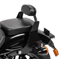 Sissybar-shorts passer for Harley Davidson Sportster 04-20 Craftride Fast Driver-XS svart