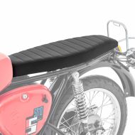 Flat benk som passer til Simson S50 S51 S70 Craftride VS1 sete svart