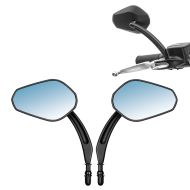 Speil med E-merke egnet for Harley Davidson CVO Softail Breakout / Deluxe bakspeil ECE Craftride HDE2 svart