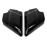 Et par sidekledninger som passer til Harley Davidson Touring sidedeksler Craftride SV5 sort