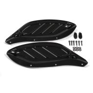 Side vindavviser egnet for Harley Davidson Electra Glide Classic 96-12 Craftride justerbar svart