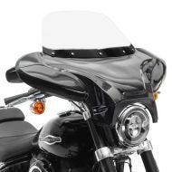 Batwing Verkleidung für Yamaha XVS 1300 Custom Craftride mit Windschild schwarz_0