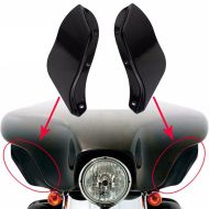 Side vindavviser egnet for Harley Davidson Touring 96-13 sort Craftride
