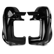 Benskjold egnet for Harley Davidson Electra Glide Classic 83-12 Craftride ventilert svart