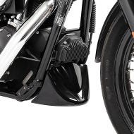 Frontspoiler egnet for Harley Davidson Dyna modeller 06-17 Craftride sort
