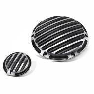 Clutchdeksel + tenningsdekselstripe egnet for Harley Davidson Sportster 04-20 Craftride