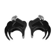 Frontrutebraketter 39mm egnet for Harley Davidson Sportster 88-20 Dyna 91-05 svart Craftride