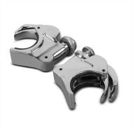 Frontrutebraketter 39mm egnet for Harley Davidson Dyna Super Glide Sport 98-05 krom Craftride