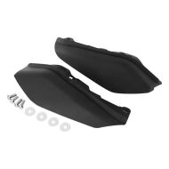 Mellomramme vindavviser egnet for Harley Davidson Touring 09-24 varmebeskyttelse Craftride WA3 matt svart