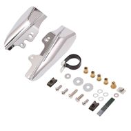 Vindavviser egnet for Harley Davidson Touring 01-08 varme frontrute Craftride WA4 krom