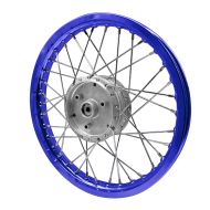 Eiker hjulfelg aluminium 1,6x16 passer for Simson S51 S50 S70 Schwalbe KR51 aluminiumsfelg Craftride AF14 blå
