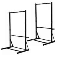 2x frittstående sykkelstativ for 5 sykler, stål 117 x 91,5 x 205,5 cm RI98 svart