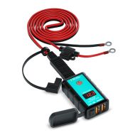 12V USB-uttak som passer til Kawasaki Z H2 / Z 125 Lumitecs