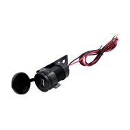 12V USB-kontakt egnet for Honda Hornet 600 / Integra Lumitecs US26