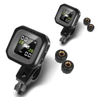 2x dekktrykkovervåkingssystem TPMS RDKS med temperaturmåler Tourtecs dekktrykkmåler digitalt sparesett