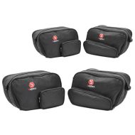 2x innervesker egnet for BMW K 1200 GT 03-05 sidevesker Bagtecs sparesett