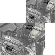 2x crash-bar beskyttelse Motoguard CP8 22-28mm crash bar crash pads beskyttere svart sparesett