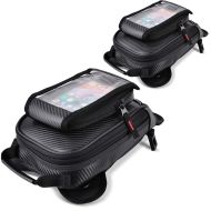 2x motorsykkel tank bag Bagtecs PP11 tank bag magnet økonomi sett